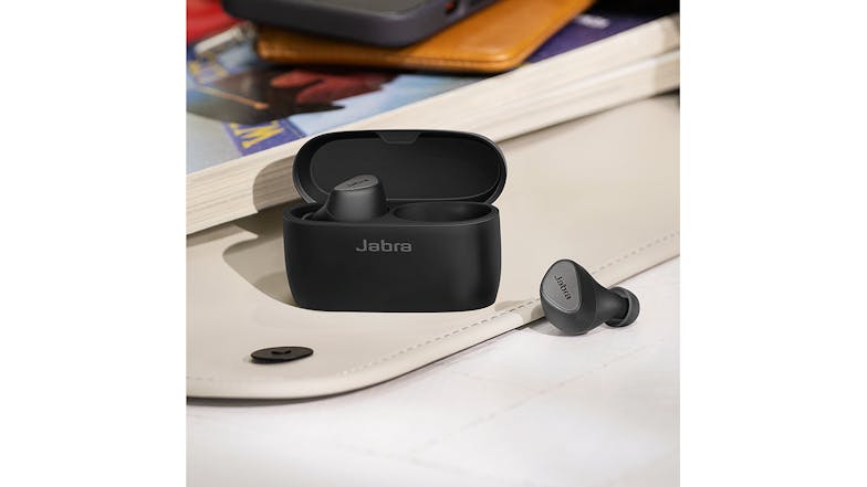 Jabra Elite 5 Hybrid Active Noise Cancelling True Wireless In-Ear Headphones - Titanium Black