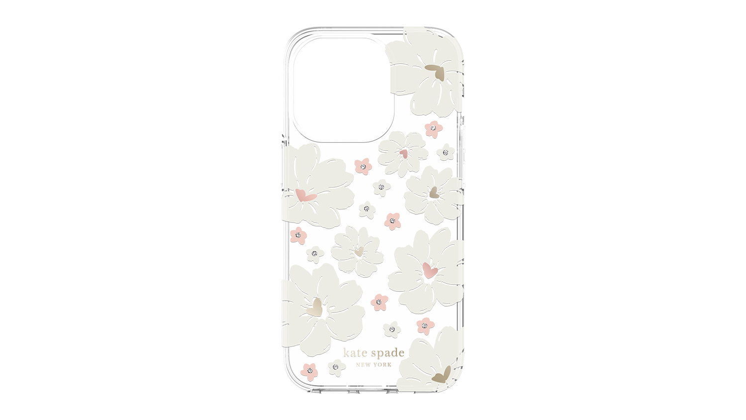 Kate Spade New York Hardshell Case for iPhone 14 Pro Classic Peony