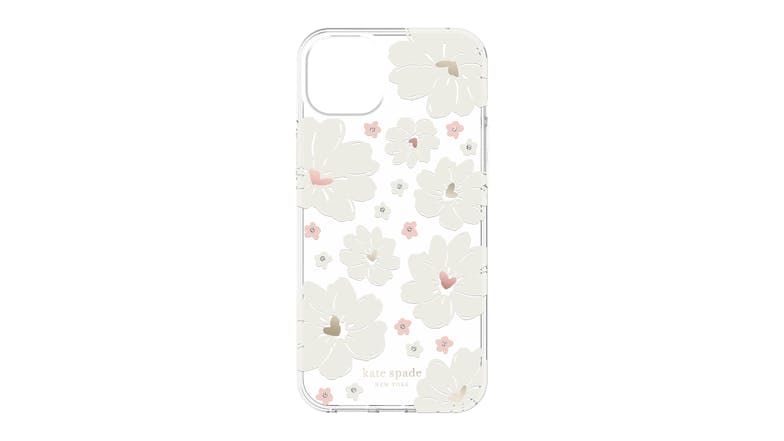 Kate Spade New York Hardshell Case for iPhone 14 Plus - Classic Peony