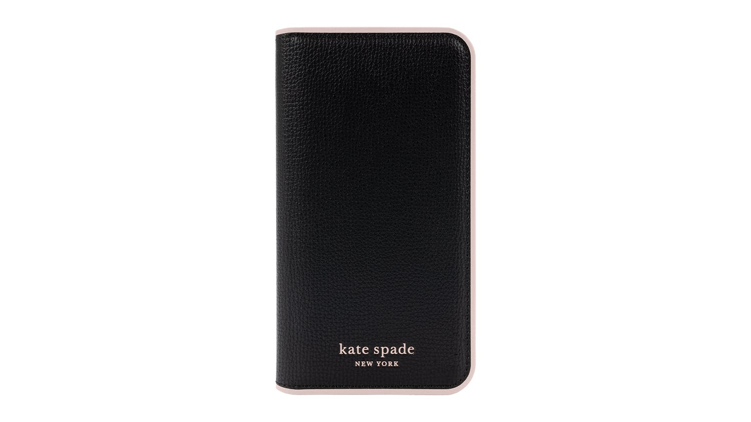 Kate Spade New York Folio Case for iPhone 14 Pro Max - Black | Harvey  Norman New Zealand