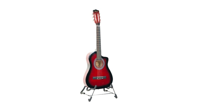 Karrera 34" Childrens Acoustic Guitar - Red