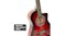 Karrera 34" Childrens Acoustic Guitar - Red