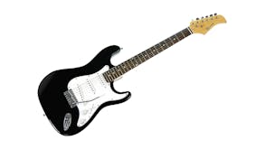 Karrera Full Size Electric Guitar - Black