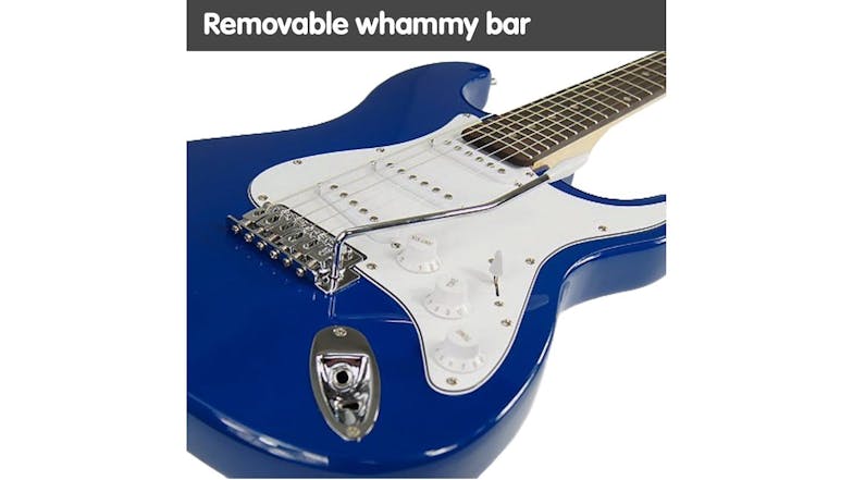 Karrera Full Size Electric Guitar - Blue