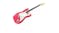 Karrera Full Size Electric Guitar - Pink