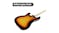 Karrera Full Size Electric Bass Guitar Pack - Sunburst