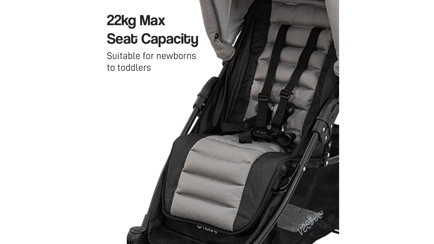 Veebee 4Wheel NAV 4 Stroller Fauna Harvey Norman New Zealand