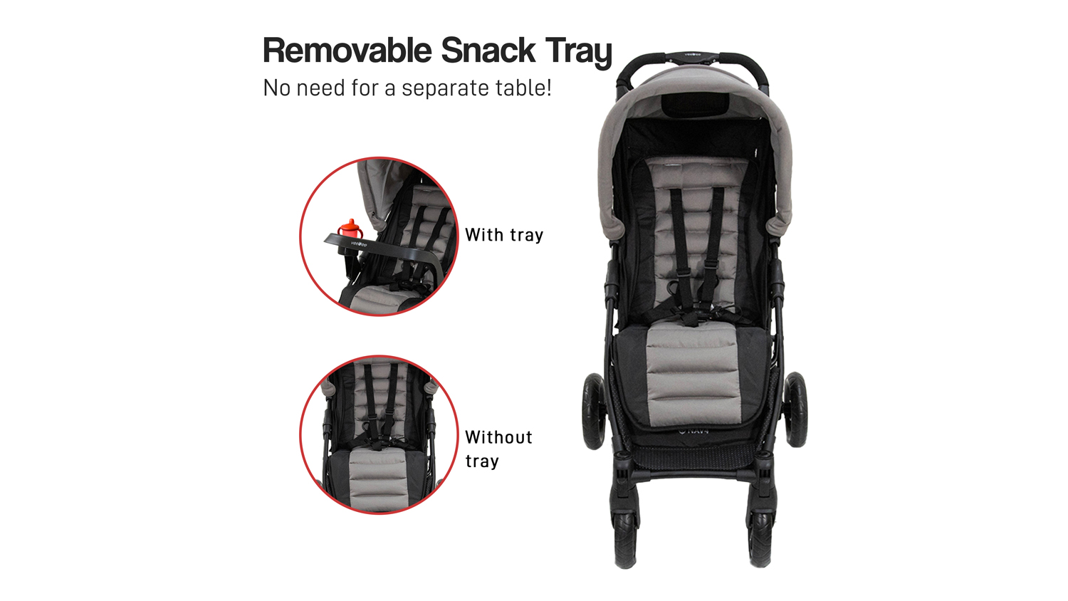 Veebee 4Wheel NAV 4 Stroller Fauna Harvey Norman New Zealand