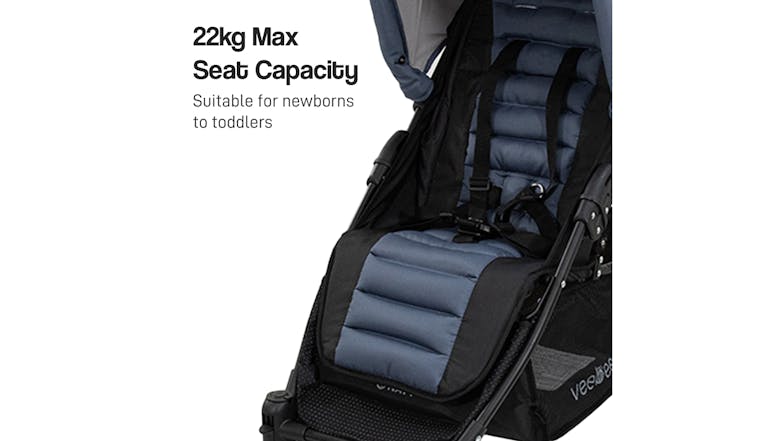 Veebee 4-Wheel NAV 4 Stroller - Glacier