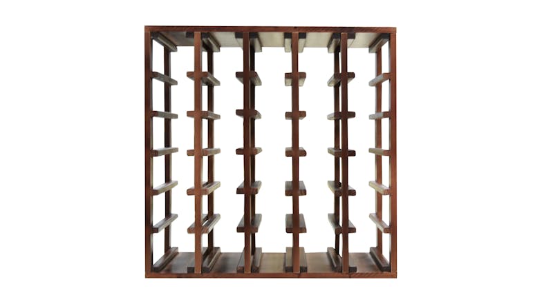 Wine Rack Store 30 Bottle Wine Rack - Mahogany Brown