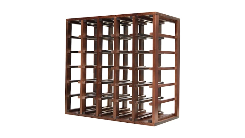 Wine Rack Store 30 Bottle Wine Rack - Mahogany Brown