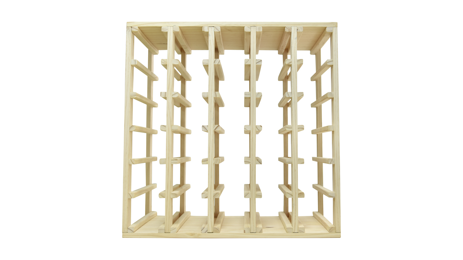 Wine Rack Store 30 Bottle Wine Rack - Natural Pine