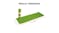 Powertrain 8mm Eco-Friendly TPE Yoga Exercise Mat - Green