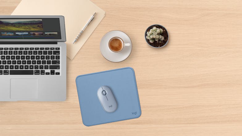 Logitech Studio Series Mouse Pad - Blue/Grey