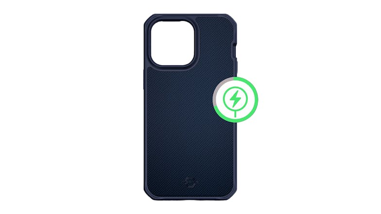 ITSKINS Mag Ballistic Case for iPhone 14 Pro - Navy