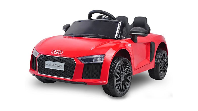 Audi R8 Spyder Electric Ride On Car - Red