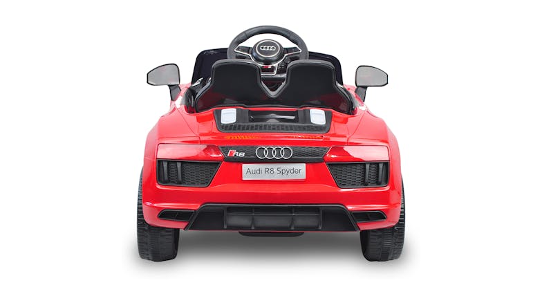 Audi R8 Spyder Electric Ride On Car - Red