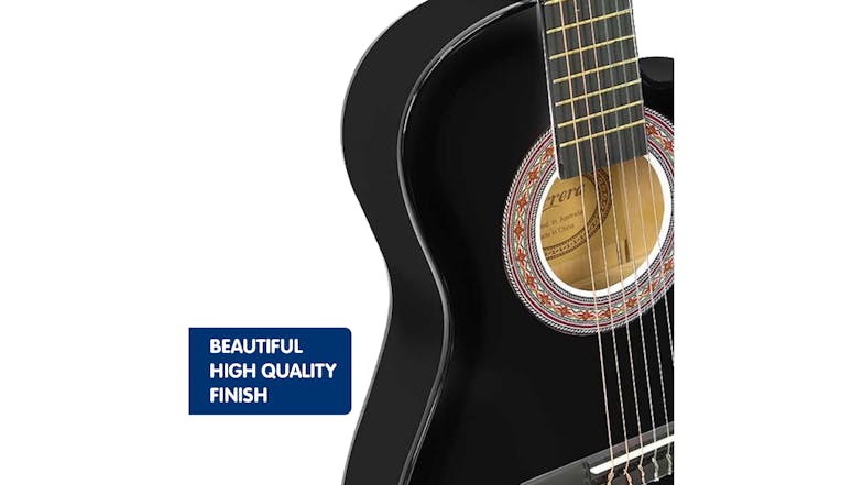 Karrera 34" Childrens Acoustic Guitar - Black