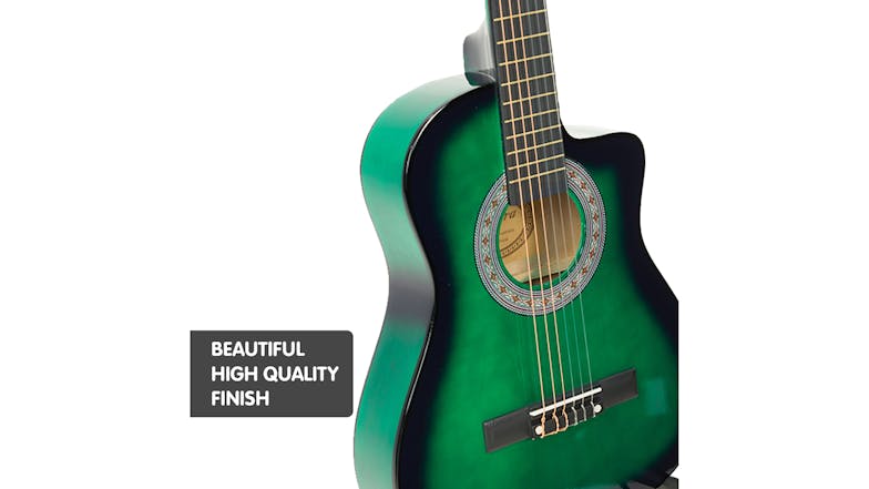 Karrera 34" Childrens Acoustic Guitar - Green