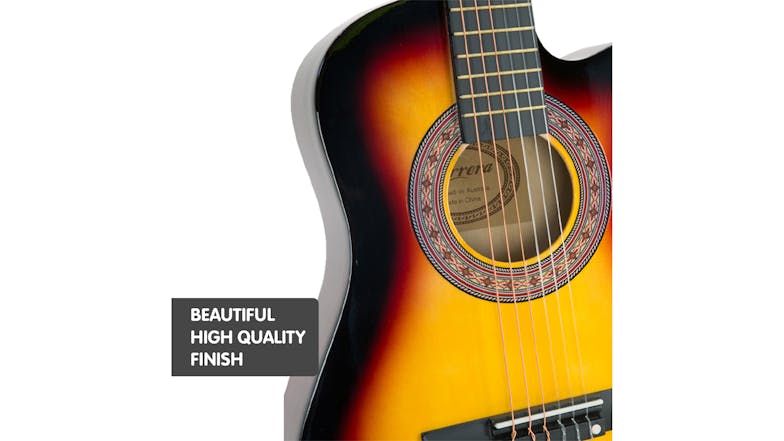 Karrera 34" Children's Acoustic Guitar - Sunburst