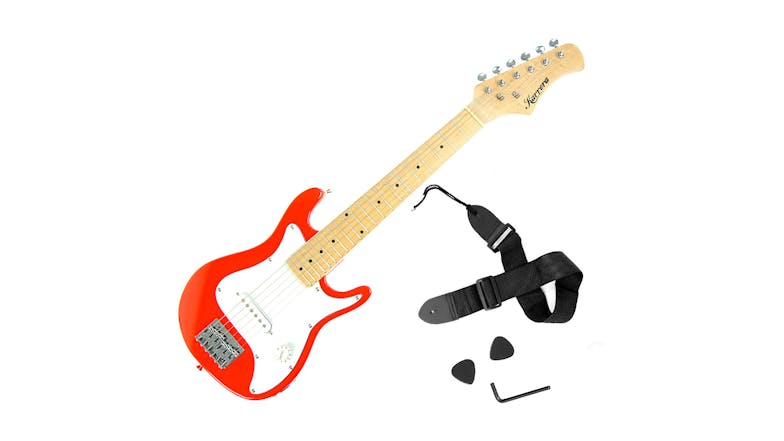 Karrera 30" Childrens Electric Guitar - Red