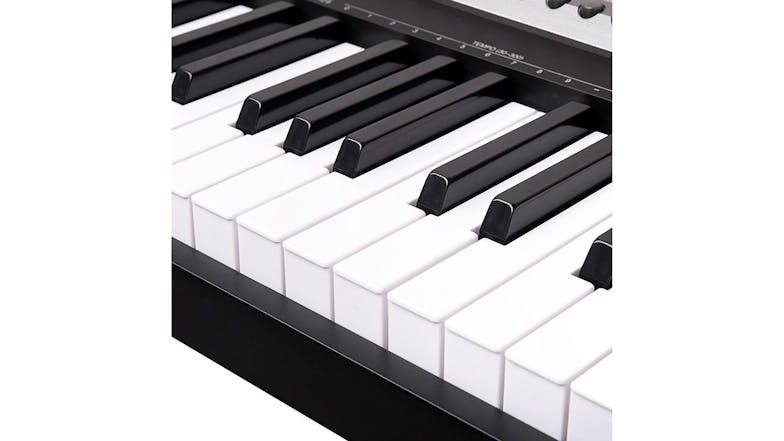 Karrera 88 Keys Electronic Keyboard with Stand - Black