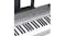 Karrera 88 Keys Electronic Keyboard Piano with Stand - Silver