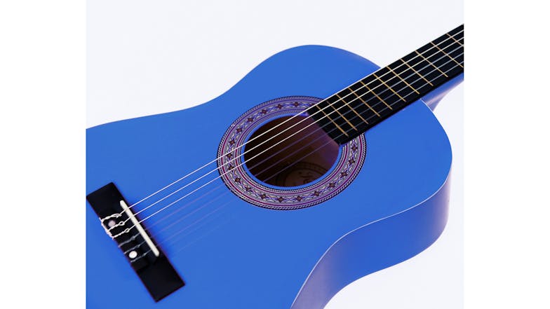 Karrera 34" Childrens No Cut Acoustic Guitar - Blue