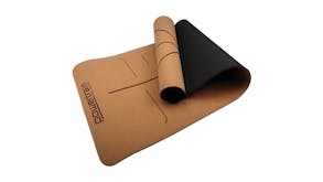 Powertrain Cork Yoga Mat with Carry Straps - Body Line