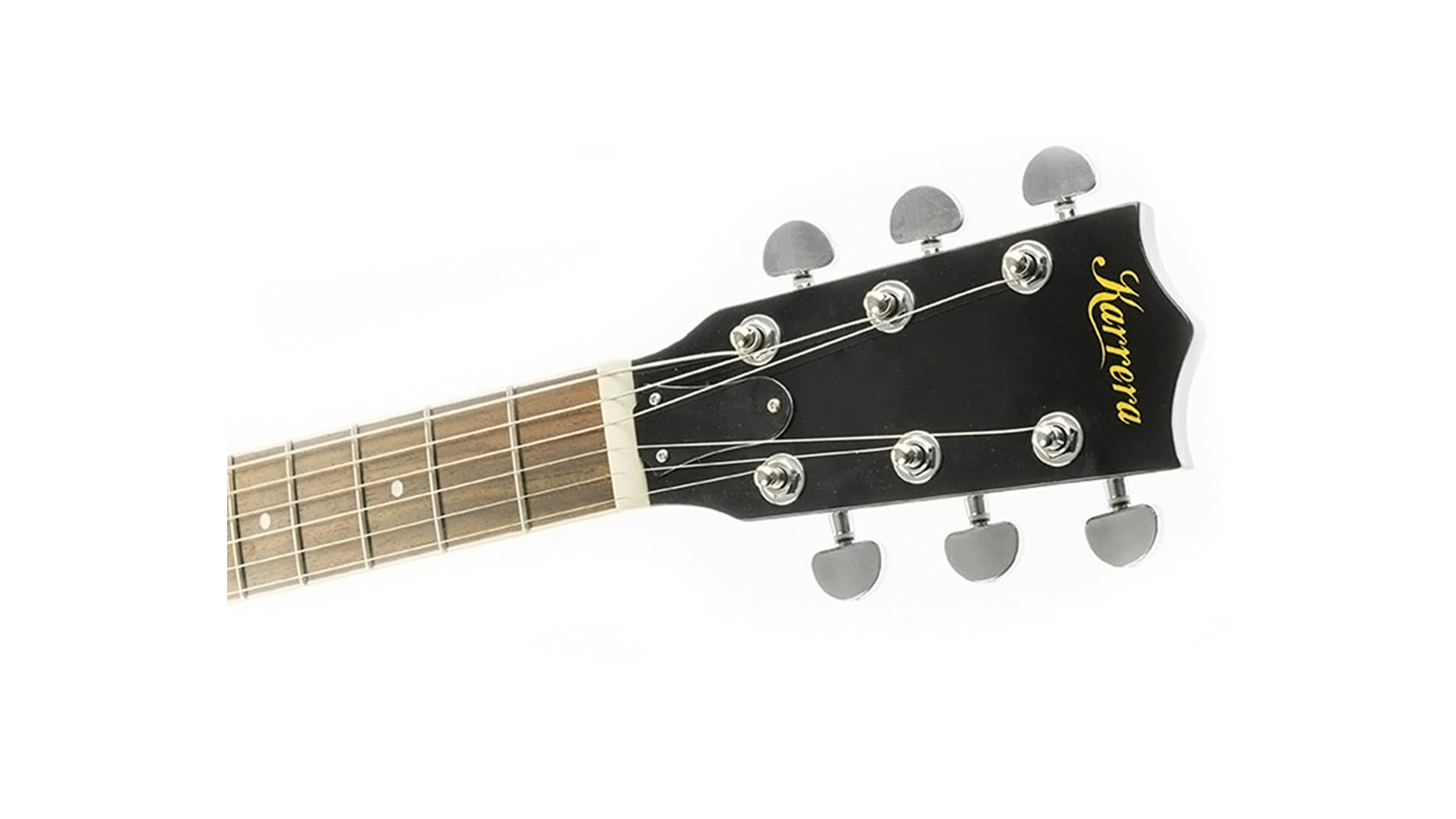 Karrera 6 String Resonator Banjo - Brown