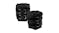 Powertrain 2x 5kg Heavy Duty Adjustable Ankle and Wrist Weights - Black