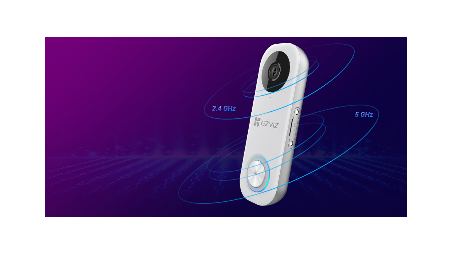 EZVIZ WiFi Video Doorbell Security Camera 1080p DB1C Harvey Norman
