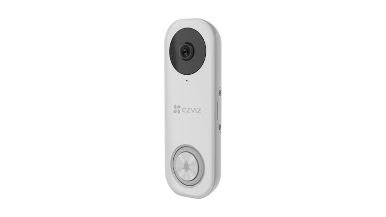 EZVIZ 2K+ Wired Wi-Fi Video Doorbell & Door Viewer Security Camera - DB1PRO