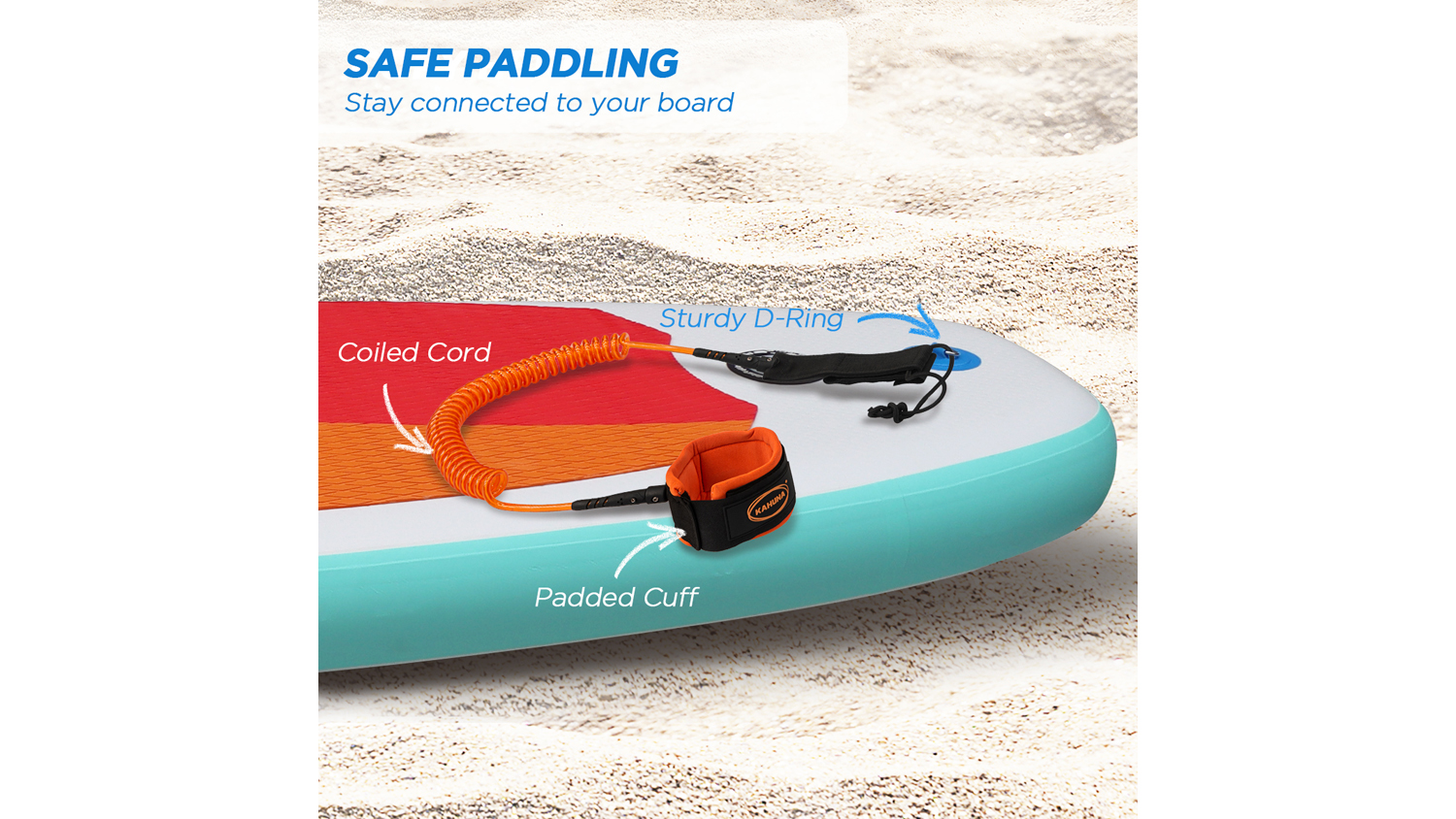 Kahuna Inflatable Paddle Board Leash Harvey Norman New Zealand