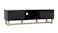 AVS 1500mm Raze Modular TV/AV Cabinet - Black Gloss/Oak Leg