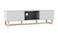 AVS 1500mm Raze Modular TV/AV Cabinet - White Gloss/Oak Leg