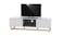 AVS 1500mm Raze Modular TV/AV Cabinet - White Gloss/Oak Leg