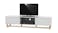 AVS 1800mm Raze Modular TV/AV Cabinet - White Gloss/Oak Leg