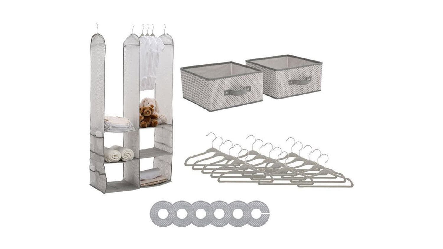 Delta children 24 piece nursery storage set ss2056 outlet