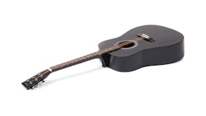 Karrera 41" Acoustic Wooden Guitar with Bag - Black