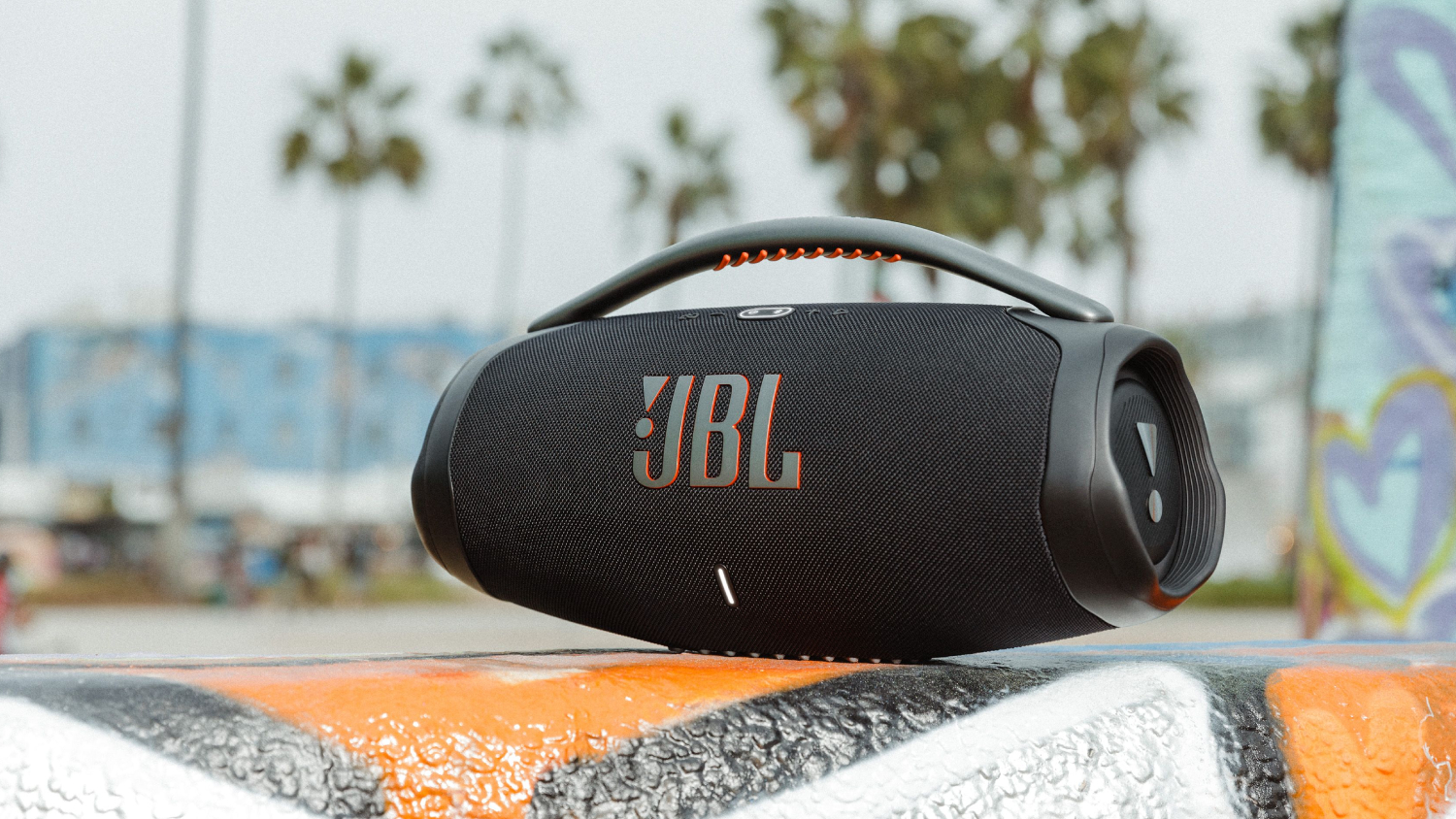 JBL Boombox 3 Portable Bluetooth Speaker - Black