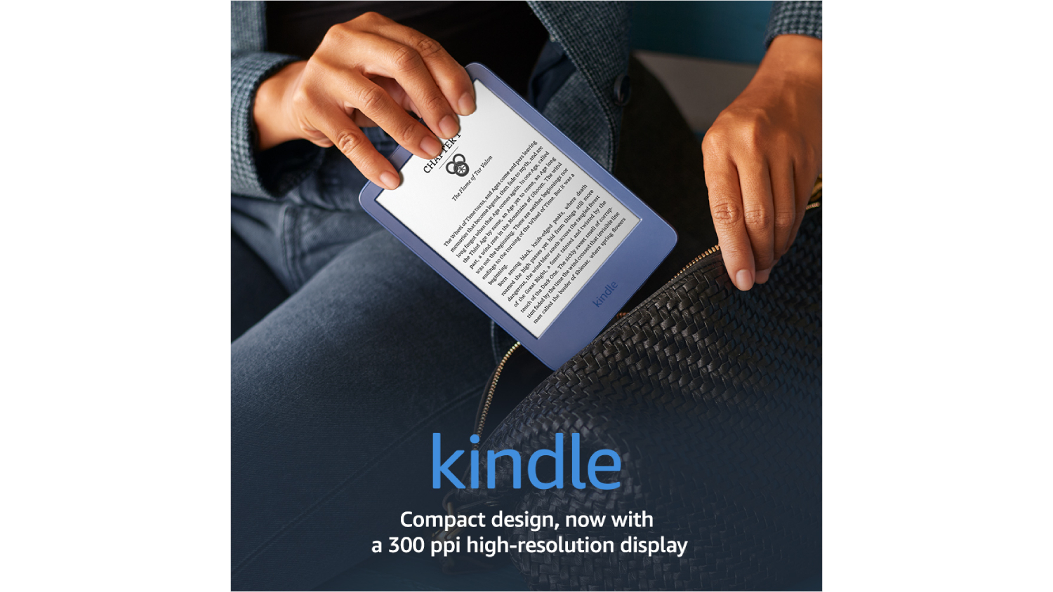 Amazon Kindle Touch 6" (11th Gen,2022) 16GB WiFi eReader Denim