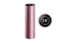 Soga 500ml Smart LCD Vacuum Flask - Rose Gold