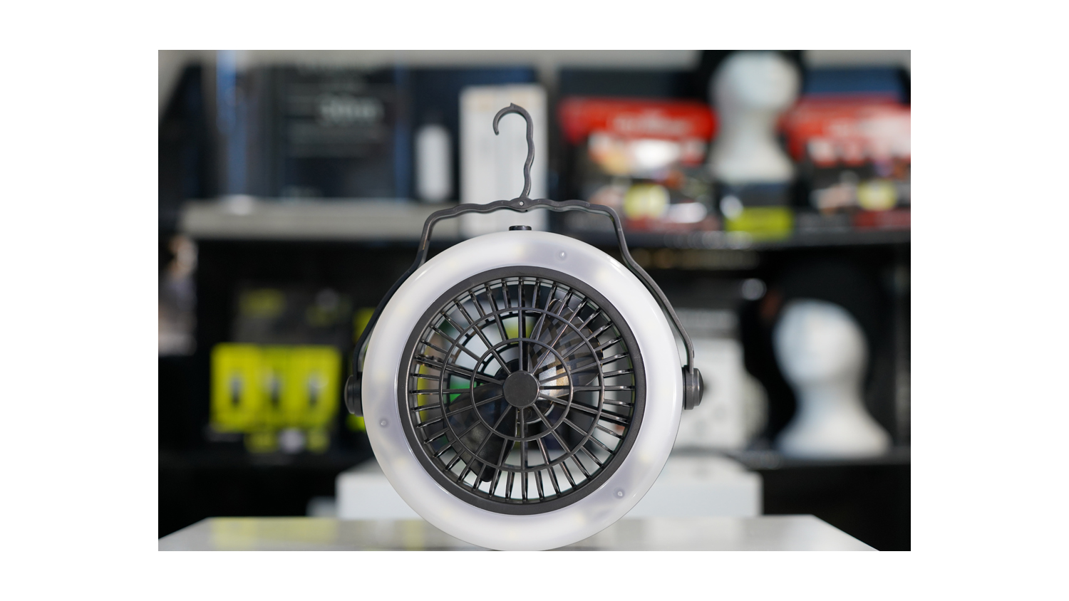 LED Camping Lantern with Fan