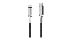Cygnett Armoured 2.0 USB-C to USB-C Cable 3m - Black