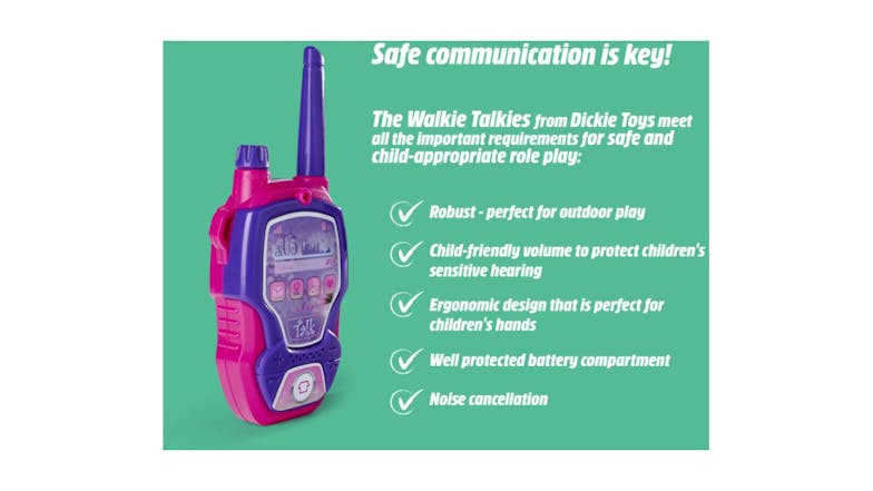 Dickie Walkie Talkie - Pink