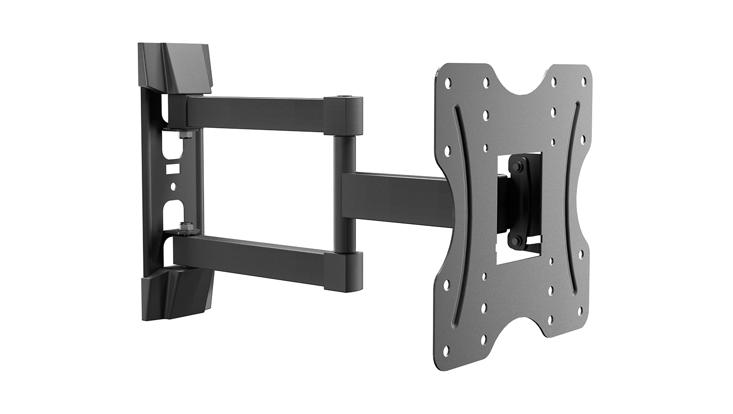 One 23" to 43" Universal TV Mountable Wall Bracket with Full Motion Black (OMA2215AU