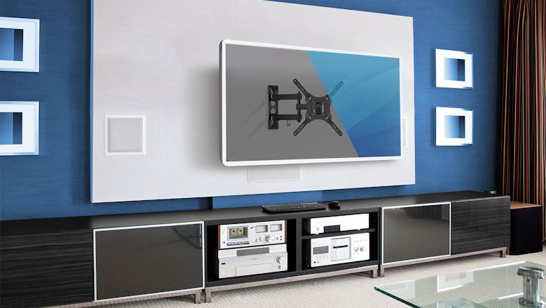 One 23" to 55" Universal TV Mountable Wall Bracket with Full Motion - Black (OMA4415-AU)