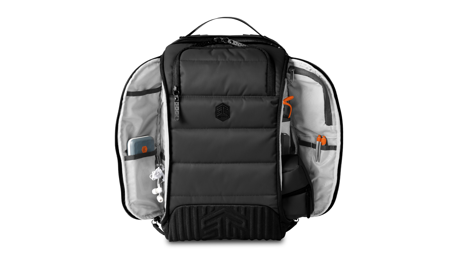 STM Dux 15" 16L Laptop Backpack Black Harvey Norman New Zealand