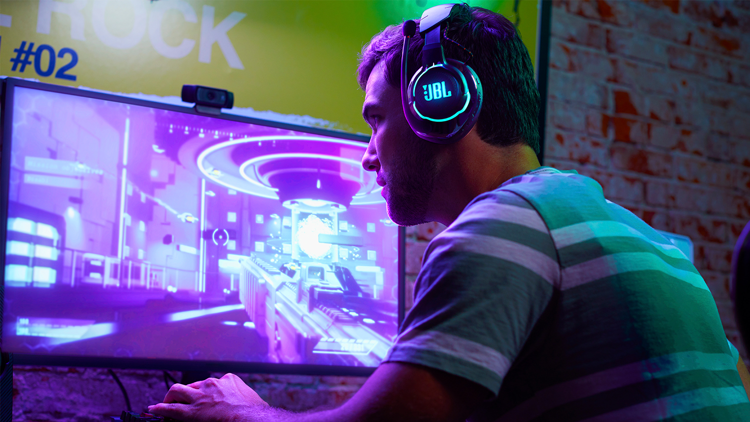 JBL Quantum 810 Wireless Over-Ear Gaming Headset - Black